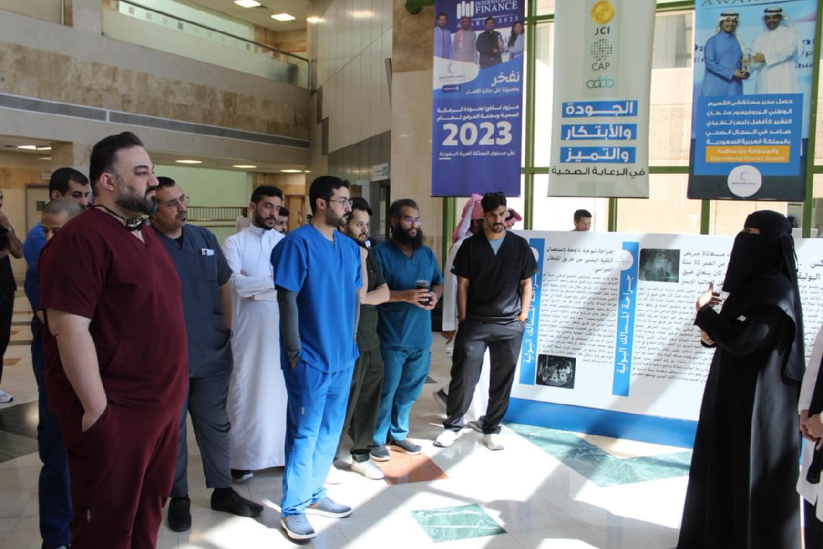 جامعة سليمان الراجحي تنظم زيارة ميدانية لطلاب ماجستير التغذية السريرية إلى مستشفى القصيم الوطني