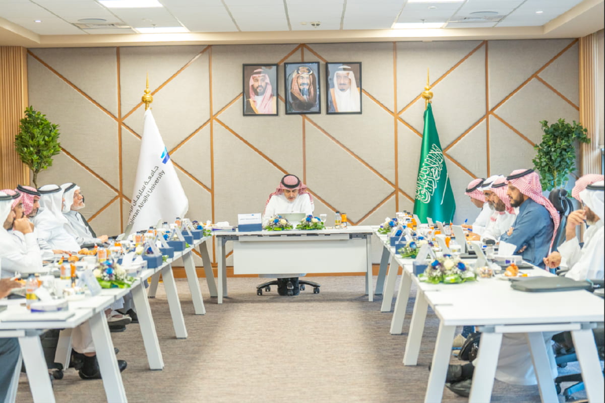 مجلس أمناء جامعة سليمان الراجحي يعقد اجتماعه الأول للسنة الأولى من الدورة السادسة