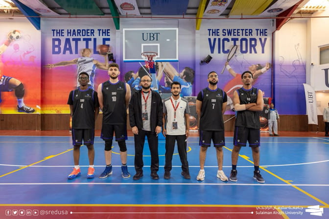 منتخب جامعة سليمان الراجحي لكرة السلة 3×3 يشارك في بطولة الجامعات الأهلية