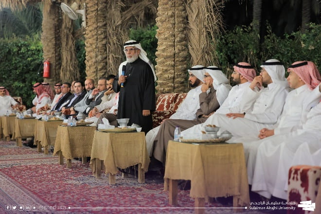 جامعة سليمان الراجحي ترسّخ ثقافة الشراكات المهنية عبر اللقاء الاجتماعي للتنفيذيين في مقصورة الراجحي